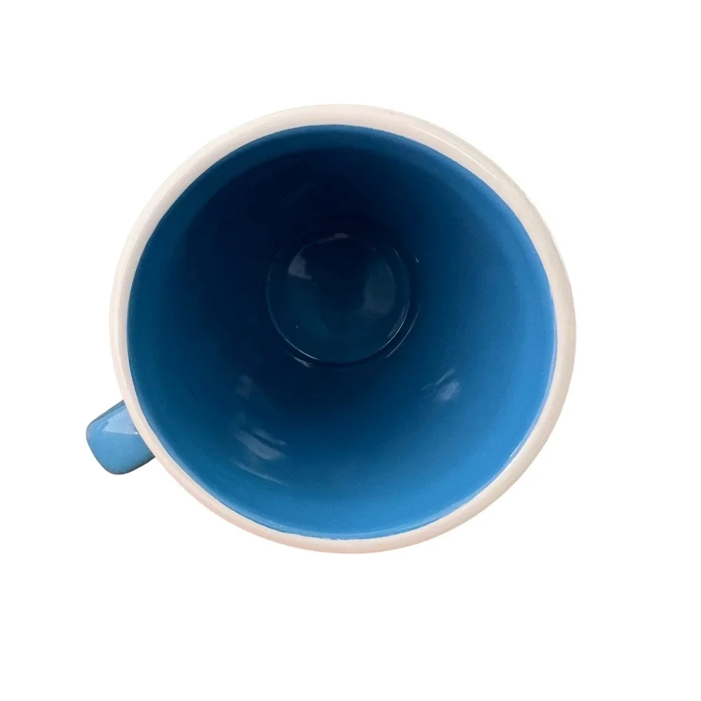 Rae Dunn Harry Potter Ravenclaw Crest Mug Blue Handle Wizarding World 16 fl oz - Picture 3 of 4